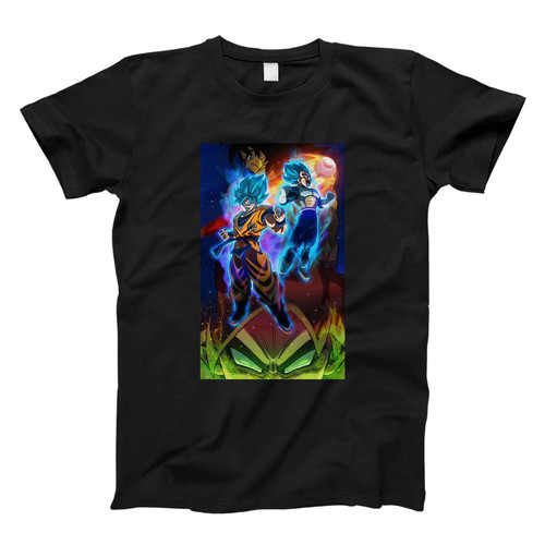 Goku And Vegeta Encounter Broly Dragon Ball 2019 Super Broly Fresh Men T Shirt