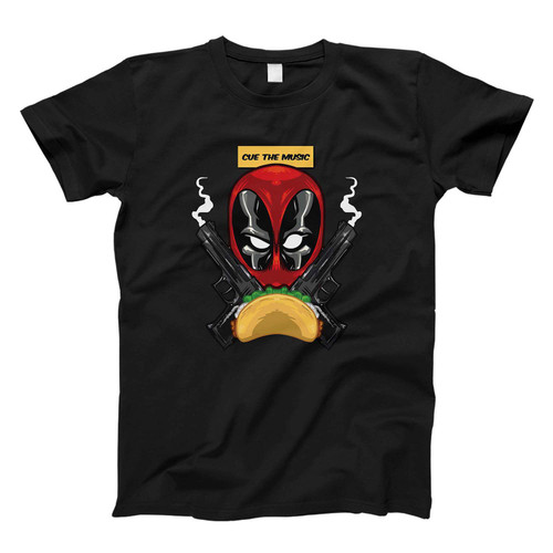 Guns Super Fancy Deadpool Fresh Men T Shirt