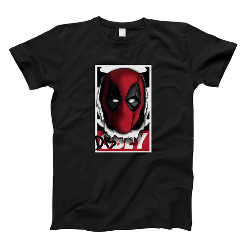 Hi There Black Deadpool Wade Wilson Fresh Men T Shirt