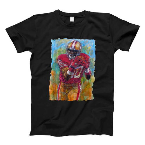 Jerry Rice Paint Art Fresh Men T Shirt