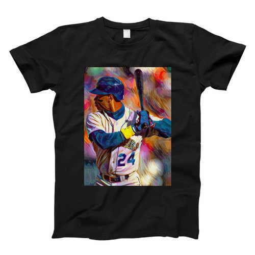 Ken Griffey Art Glasses Fresh Men T Shirt