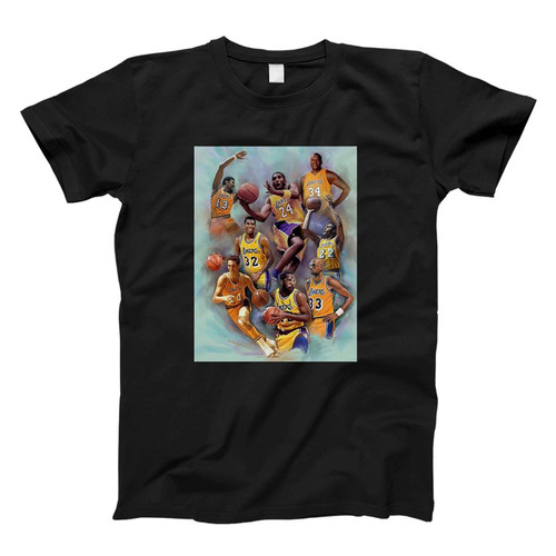 Laker Legends Los Angeles Laker Greats by Wishum Gregory Fresh Men T Shirt