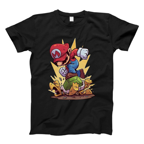 Mario Bross Angry Fresh Men T Shirt