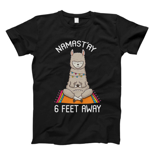 namastay 6 feet away Fresh Men T Shirt