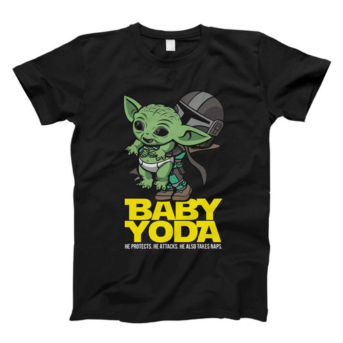 Novelty Baby Yoda Fresh Men T Shirt
