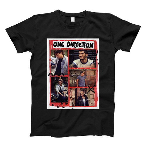 one direction 1 d doodle Fresh Men T Shirt