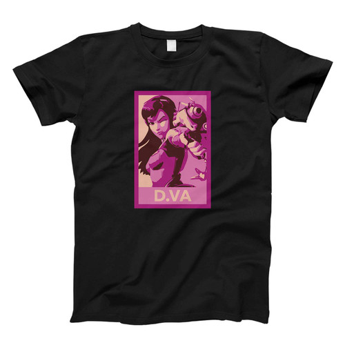 Overwatch - D Va HOPE Propaganda Fresh Men T Shirt Overwatch - D Va HOPE Propaganda Fresh Men T Shirt