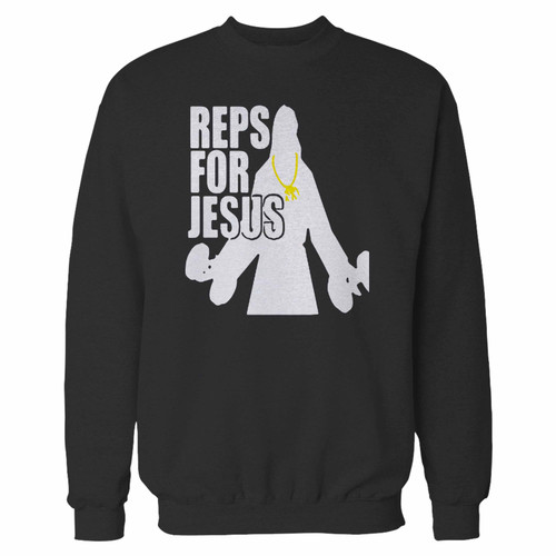 Your reps for jesus art crewneck sweatshirt just got an update. This super comfortable and lighter weight crewneck will become your favorite go-to sweatshirt. The cozy spandex cuffs and waistband make this pill-resistant sweatshirt a fan favorite.And your group will look and feel their best in this premium ringspun cotton crew.