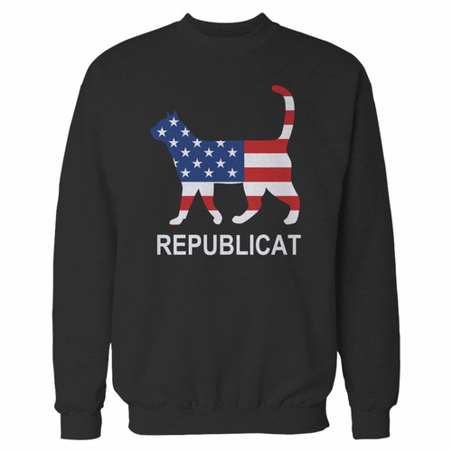 Your republicat 2 crewneck sweatshirt just got an update. This super comfortable and lighter weight crewneck will become your favorite go-to sweatshirt. The cozy spandex cuffs and waistband make this pill-resistant sweatshirt a fan favorite.And your group will look and feel their best in this premium ringspun cotton crew.
