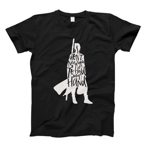 Rey Star Wars Silhouette Fresh Men T Shirt
