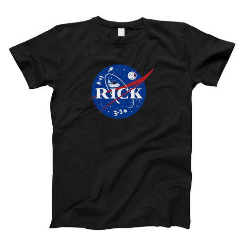 Rick And Morty Nasa Parody Fresh Men T Shirt