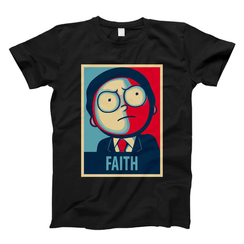 rick and morty faith Fresh Men T Shirt