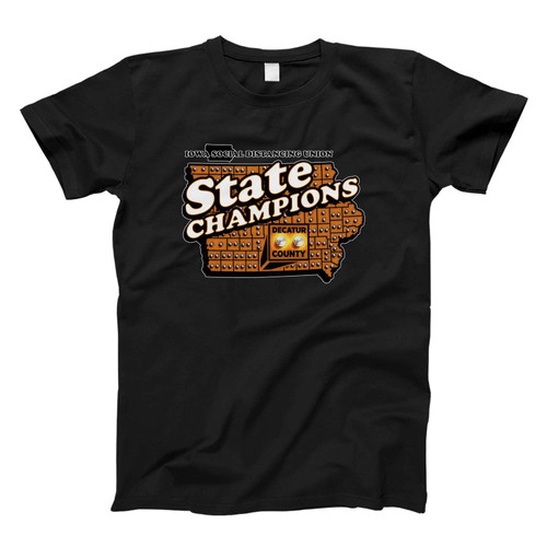 social distancing state champions Fresh Men T Shirt