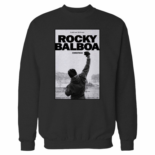 Your rocky balboa sylvester stallone rocky boxing rambo crewneck sweatshirt just got an update. This super comfortable and lighter weight crewneck will become your favorite go-to sweatshirt. The cozy spandex cuffs and waistband make this pill-resistant sweatshirt a fan favorite.And your group will look and feel their best in this premium ringspun cotton crew.