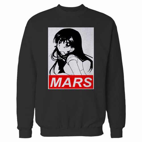 Your sailor mars rei hino sailor moon crewneck sweatshirt just got an update. This super comfortable and lighter weight crewneck will become your favorite go-to sweatshirt. The cozy spandex cuffs and waistband make this pill-resistant sweatshirt a fan favorite.And your group will look and feel their best in this premium ringspun cotton crew.