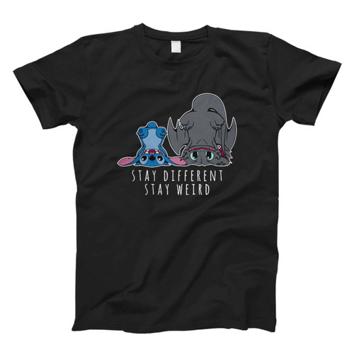 stay different stay weird Fresh Men T Shirt