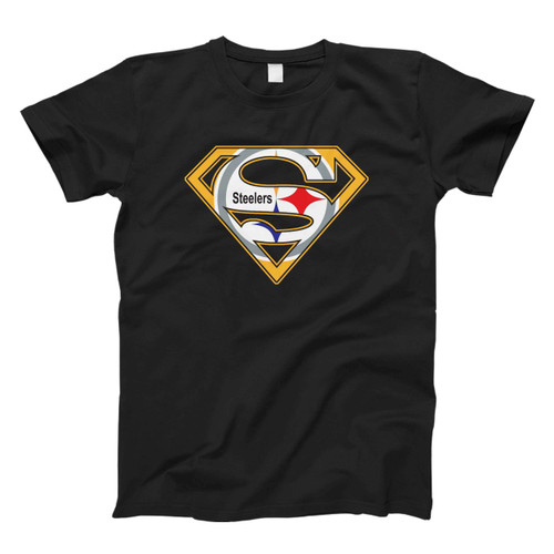 Steelers Inspired Superman Fresh Men T Shirt