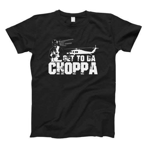 The Predator 2 3 Arnold Schwarzenegger Get To The Da Choppa Fresh Men T Shirt