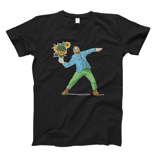 vincent van gogh in banksy Fresh Men T Shirt