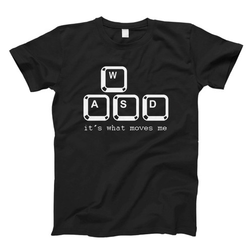 Wasd Keyboard Fresh Men T Shirt