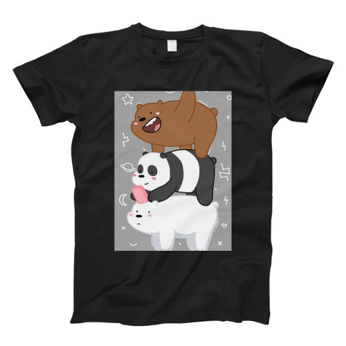 We Bare Bears Cute Fresh Men T Shirt