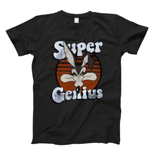 Wile E Coyote Super Genius Fresh Men T Shirt