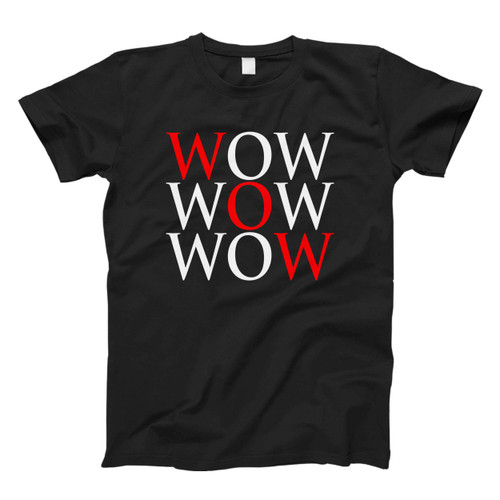 Wow Logo Fresh Men T Shirt