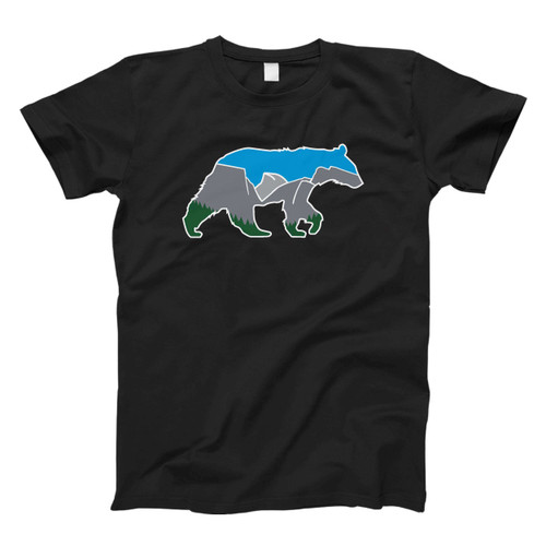 Yosemite Bear Logo Fresh Men T Shirt