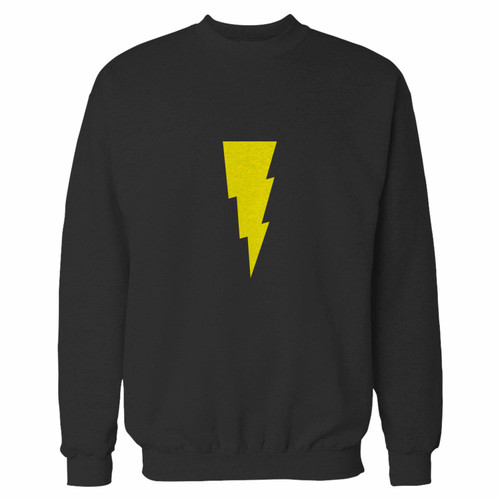 Your shazam movie crewneck sweatshirt just got an update. This super comfortable and lighter weight crewneck will become your favorite go-to sweatshirt. The cozy spandex cuffs and waistband make this pill-resistant sweatshirt a fan favorite.And your group will look and feel their best in this premium ringspun cotton crew.
