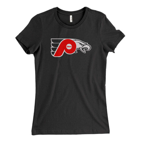 These are 76ers Phillies Flyers Eagles Fresh Women T Shirt that are cute tied to the side or paired with a cardigan or jacket for a more styled look. So comfy and classic, they are sure to make your vacation extra magical.