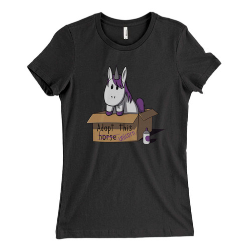 These are Adopt This Cute Unicorn Fresh Women T Shirt that are cute tied to the side or paired with a cardigan or jacket for a more styled look. So comfy and classic, they are sure to make your vacation extra magical.