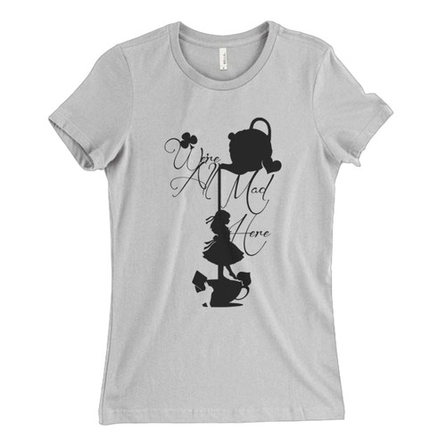 These are alice through the looking glass we were all mad here Fresh Women T Shirt that are cute tied to the side or paired with a cardigan or jacket for a more styled look. So comfy and classic, they are sure to make your vacation extra magical. These are alice through the looking glass we were all mad here Fresh Women T Shirt that are cute tied to the side or paired with a cardigan or jacket for a more styled look. So comfy and classic, they are sure to make your vacation extra magical.