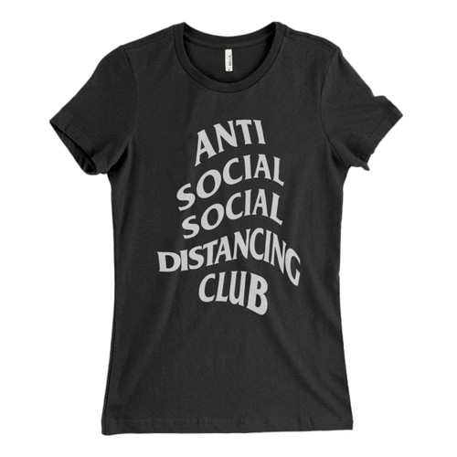 These are Anti social social distancing club Fresh Women T Shirt that are cute tied to the side or paired with a cardigan or jacket for a more styled look. So comfy and classic, they are sure to make your vacation extra magical.
