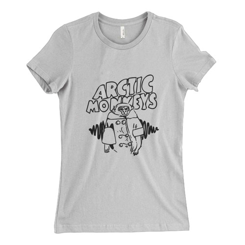 These are Arctic Monkeys Logo Fresh Women T Shirt that are cute tied to the side or paired with a cardigan or jacket for a more styled look. So comfy and classic, they are sure to make your vacation extra magical.