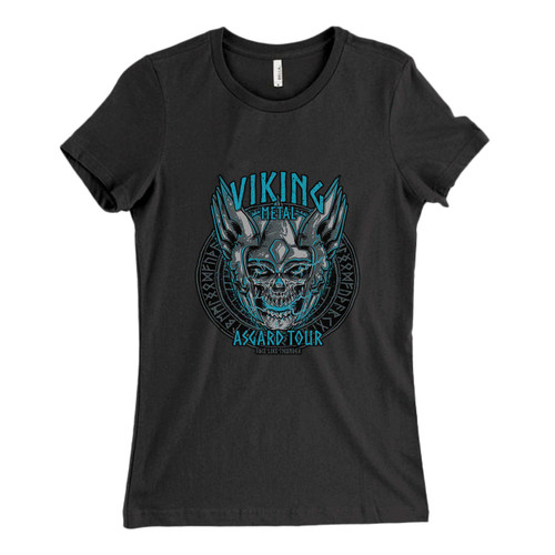 These are Asgard Tour Skull Thor Fresh Women T Shirt that are cute tied to the side or paired with a cardigan or jacket for a more styled look. So comfy and classic, they are sure to make your vacation extra magical.