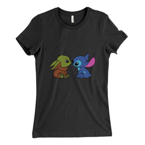 These are Baby Yoda And Baby Stitch Cute Fresh Women T Shirt that are cute tied to the side or paired with a cardigan or jacket for a more styled look. So comfy and classic, they are sure to make your vacation extra magical.