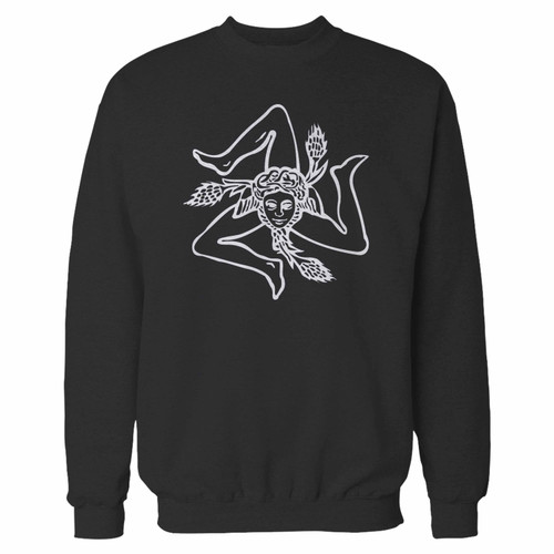 Your sicilian flag crewneck sweatshirt just got an update. This super comfortable and lighter weight crewneck will become your favorite go-to sweatshirt. The cozy spandex cuffs and waistband make this pill-resistant sweatshirt a fan favorite.And your group will look and feel their best in this premium ringspun cotton crew.