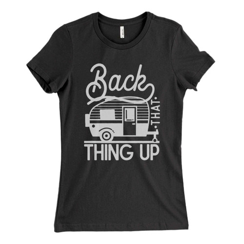 These are back that thing up Fresh Women T Shirt that are cute tied to the side or paired with a cardigan or jacket for a more styled look. So comfy and classic, they are sure to make your vacation extra magical.