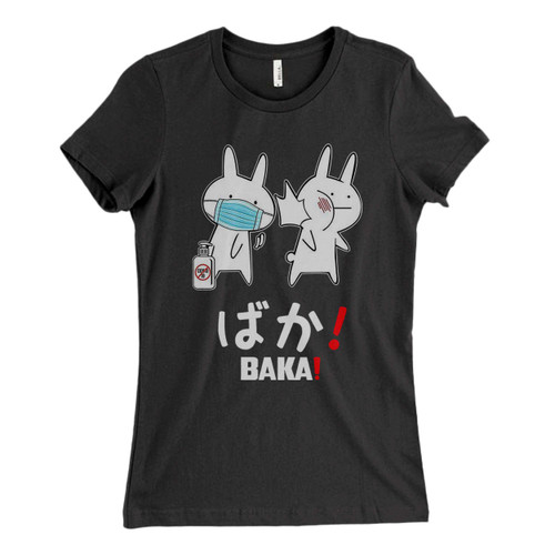 These are Baka Social Distancing Funny Bunnies Rabbits Fresh Women T Shirt that are cute tied to the side or paired with a cardigan or jacket for a more styled look. So comfy and classic, they are sure to make your vacation extra magical.