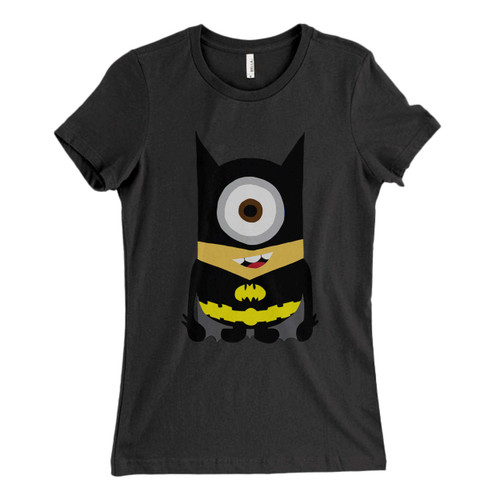 These are Bat Minion Dark Night Fresh Women T Shirt that are cute tied to the side or paired with a cardigan or jacket for a more styled look. So comfy and classic, they are sure to make your vacation extra magical.