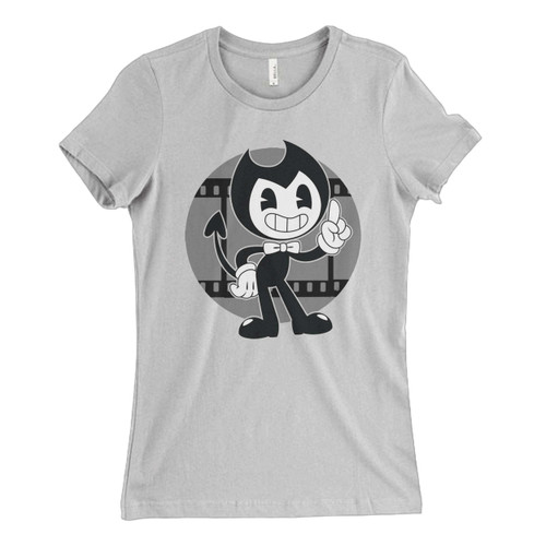 These are bendy and the ink machine bendy Fresh Women T Shirt that are cute tied to the side or paired with a cardigan or jacket for a more styled look. So comfy and classic, they are sure to make your vacation extra magical.
