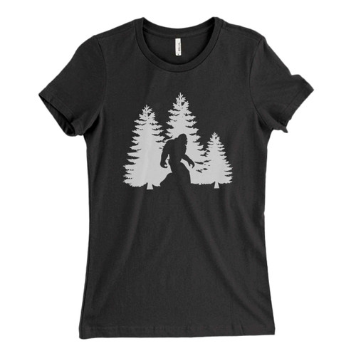These are bigfoot yeti in the mountains Fresh Women T Shirt that are cute tied to the side or paired with a cardigan or jacket for a more styled look. So comfy and classic, they are sure to make your vacation extra magical.