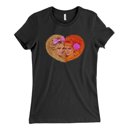 These are Britney Spears And Lindsay Lohan Litany Fresh Women T Shirt that are cute tied to the side or paired with a cardigan or jacket for a more styled look. So comfy and classic, they are sure to make your vacation extra magical.