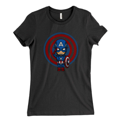 These are Captain America Avengers Character Fresh Women T Shirt that are cute tied to the side or paired with a cardigan or jacket for a more styled look. So comfy and classic, they are sure to make your vacation extra magical.