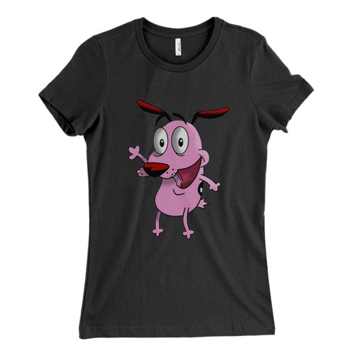 These are courage the cowardly dog transparent Fresh Women T Shirt that are cute tied to the side or paired with a cardigan or jacket for a more styled look. So comfy and classic, they are sure to make your vacation extra magical.