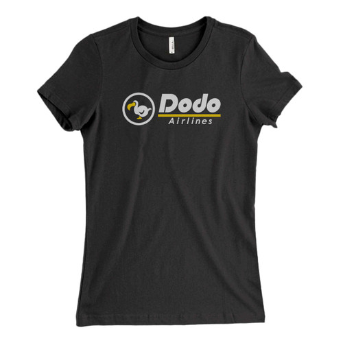 These are Dodo Airlines Logo Fresh Women T Shirt that are cute tied to the side or paired with a cardigan or jacket for a more styled look. So comfy and classic, they are sure to make your vacation extra magical.