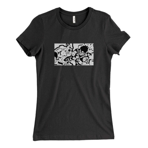 These are dragonball z gohan vs super buu Fresh Women T Shirt that are cute tied to the side or paired with a cardigan or jacket for a more styled look. So comfy and classic, they are sure to make your vacation extra magical.