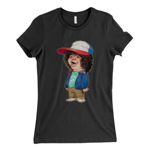 These are Dustin Stranger Things Fresh Women T Shirt that are cute tied to the side or paired with a cardigan or jacket for a more styled look. So comfy and classic, they are sure to make your vacation extra magical.