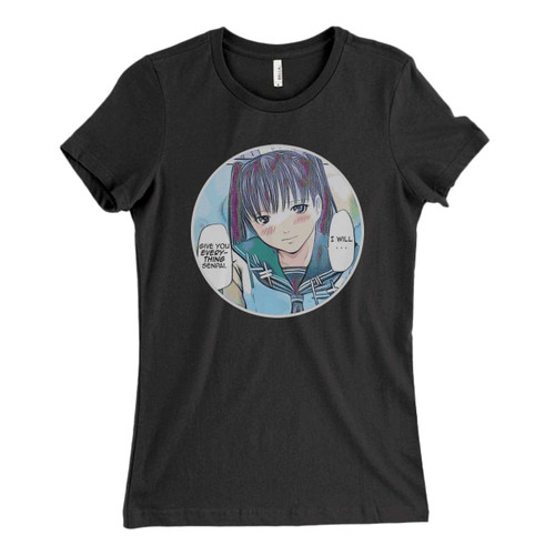 These are Everything Senpai Ahegao Anime Fresh Women T Shirt that are cute tied to the side or paired with a cardigan or jacket for a more styled look. So comfy and classic, they are sure to make your vacation extra magical.