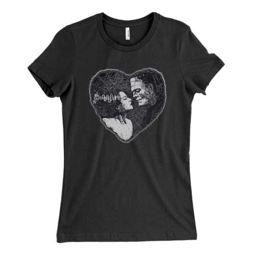 These are frankenstein and bride Fresh Women T Shirt that are cute tied to the side or paired with a cardigan or jacket for a more styled look. So comfy and classic, they are sure to make your vacation extra magical.